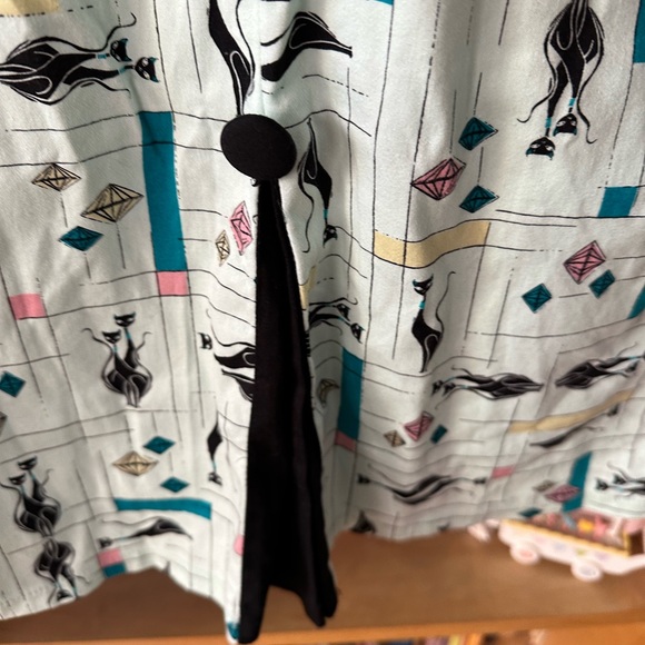 Mid-Century Cats Wiggle Dress - Picture 3 of 3